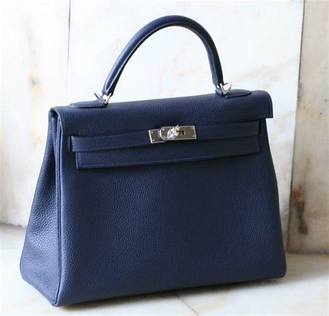 hermes kelly blue nuit